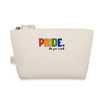 Pride LGBT love wins, we are queer and proud - Organic Pouch - nature - Front