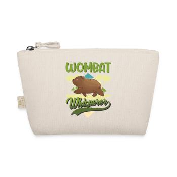 Wombat Whisperer - Organic Pouch - nature - Front