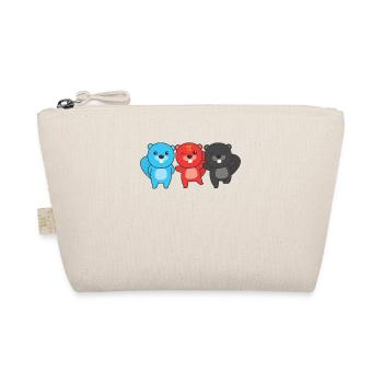 Polyamour Drapeau Gay Pride LGBTQ Castor - Trousse biologique - nature - Devant