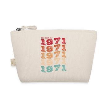 Jahrgang 1971 Geschenke Legende für 52 Jahre - 52. - Bio-Täschchen - Natur - Vorne