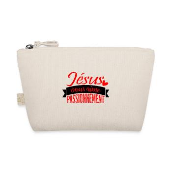 Jésus vous aime - Trousse biologique - nature - Devant