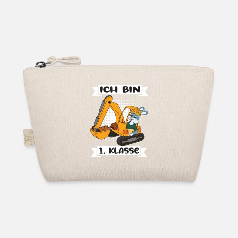 Ich Bin 1 Klasse Einschulung Schulanfang Bio-Täschchen