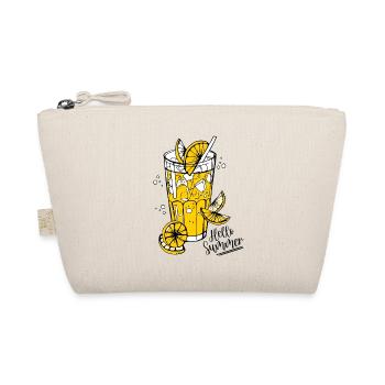 Summer Drink Cocktail Beach Holiday Gift - Organic Pouch - nature - Front