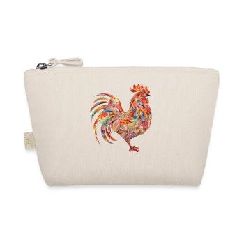 Coq coloré floral vibrant - Trousse biologique - nature - Devant