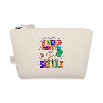 Einschulung Schulanfang Grundschule 1. Klasse - Bio-Täschchen - Natur - Vorne