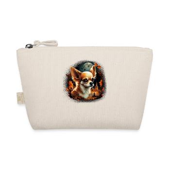 Chihuahua Costume d'Halloween - Citrouille - Trousse biologique - nature - Devant