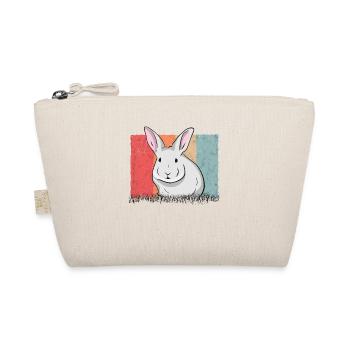 Lapin Rétro Lapin Lapin Vintage - Trousse biologique - nature - Devant