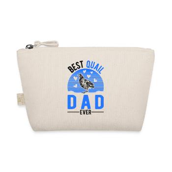 Bester Wachtel Papa - Bio-Täschchen - Natur - Vorne