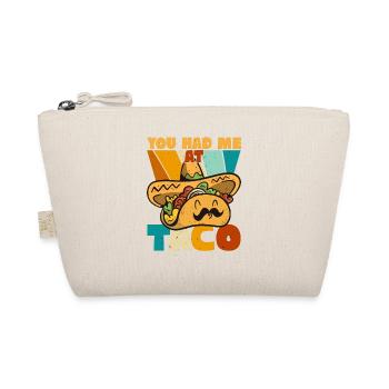Taco Somberero Mexikanisch Mexiko Latino - Bio-Täschchen - Natur - Vorne