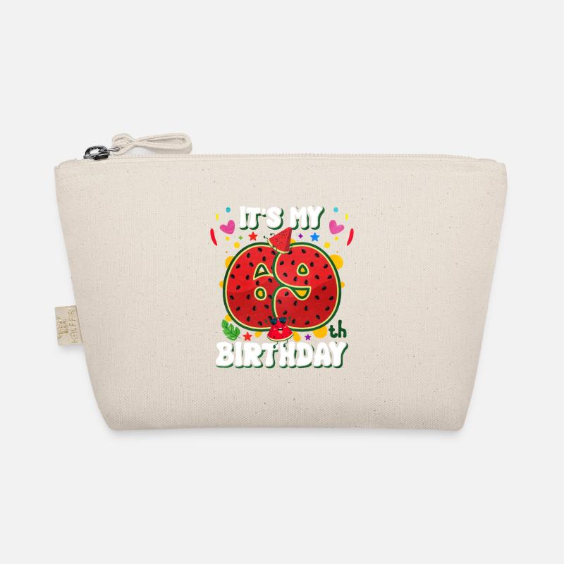 69th Birthday Watermelon Organic Pouch