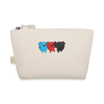 Polyamour Flag Gay Pride LGBTQ Axolotl - Trousse biologique - nature - Devant