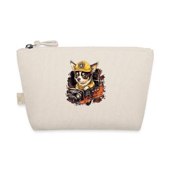 Chihuahua - Pompier Chien Cool Hommes Chapeau Feu - Trousse biologique - nature - Devant