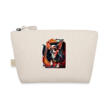 Chihuahua - Pompier Chien Cool Hommes Chapeau Feu - Trousse biologique - nature - Devant