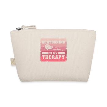 Le beatboxing est ma thérapie Beatbox Beatboxer - Trousse biologique - nature - Devant