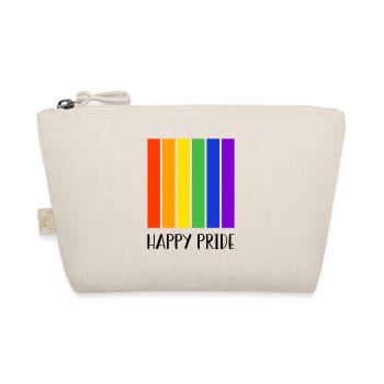 Pride LGBT love wins, we are queer and proud - Organic Pouch - nature - Front
