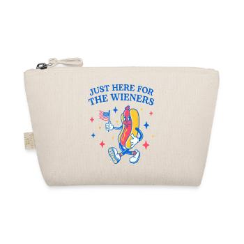 I'm Just Here For The Wieners Funny Fourth of July - Trousse biologique - nature - Devant