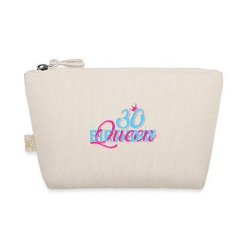 Anniversaire Queen 30 - Trousse biologique - nature - Devant