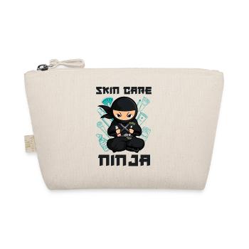 Cute Esthetician Skincare - Organic Pouch - nature - Front