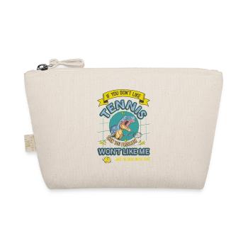 Tennis coaches, tennis players, tennis training - Organic Pouch - nature - Front