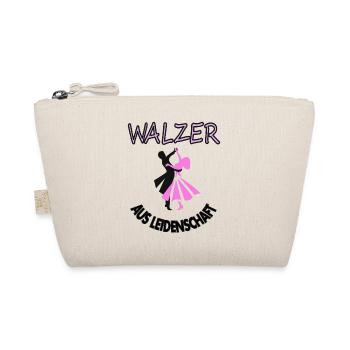 Passionate Waltz Dancer Dancing Couple Gift - Organic Pouch - nature - Front