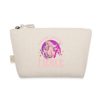 Goth Rock Satan Unicorn Festivals Death Metal - Organic Pouch - nature - Front