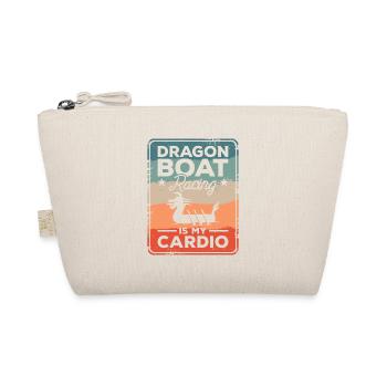 Dragon Boat Racing Is My Cardio Paddle Rowing - Organic Pouch - nature - Front