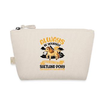 Always be yourself Shetland Pony Shetty - Organic Pouch - nature - Front