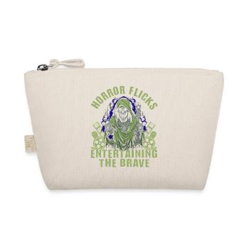 Zombie Horror Horror Film Festival + Halloween - Organic Pouch - nature - Front