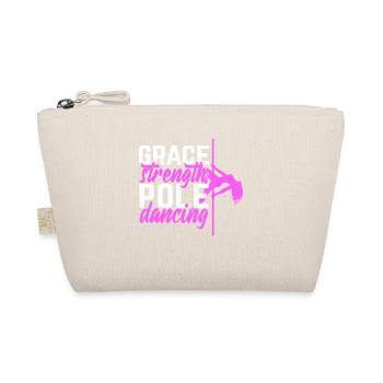 Pole Dance Dancer, Pole Dance, Pole Dancing - Organic Pouch - nature - Front