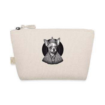 Chihuahua - Pope Dog Church Vatican Catholic - Organic Pouch - nature - Front