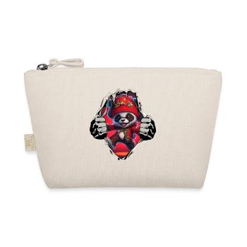 Panda pirate sous la chemise - Trousse biologique - nature - Devant