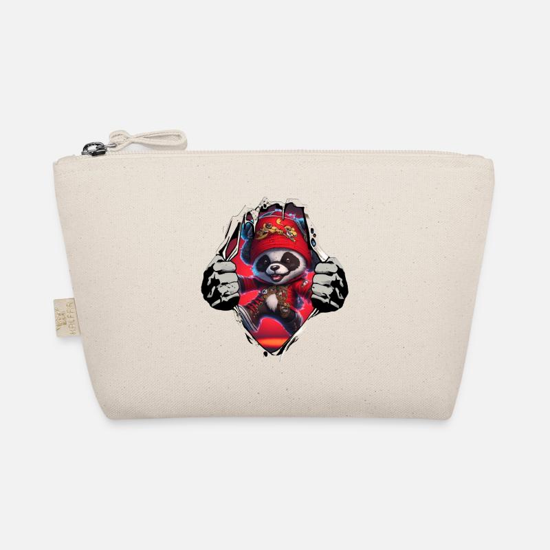 Panda pirate sous la chemise Trousse biologique