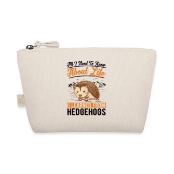 Hérisson Cadeau Hérisson épineux - Trousse biologique - nature - Devant