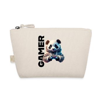 Lettrage de joueur avec panda cool - Trousse biologique - nature - Devant