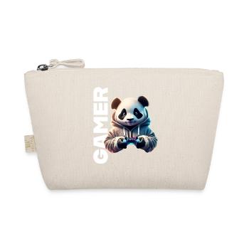 Lettrage de joueur avec panda cool - Trousse biologique - nature - Devant