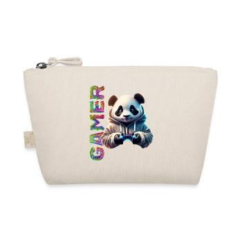Lettrage de joueur avec panda cool - Trousse biologique - nature - Devant