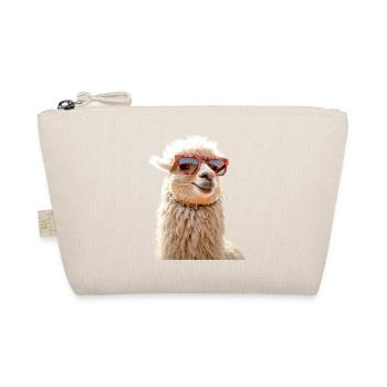 Alpaga Lunettes de soleil Lama Papa Maman Amour Alpagas - Trousse biologique - nature - Devant