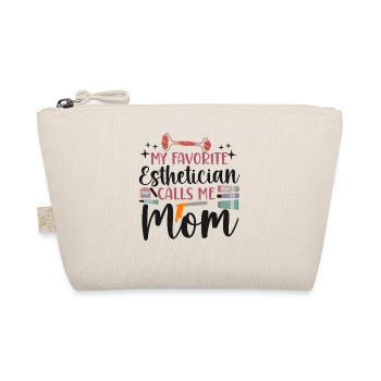 Cute Licensed Esthetician Skincare - Bio-Täschchen - Natur - Vorne