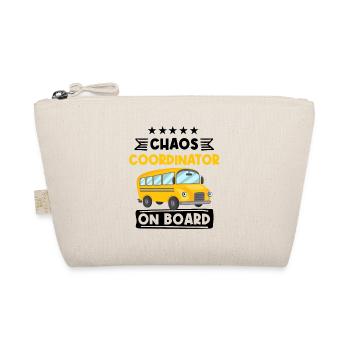 School Bus Monitor Bus Attendant School Transport - Organic Pouch - nature - Front
