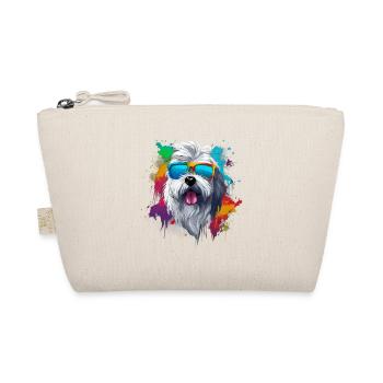 Bobtail Hund Hunderasse Old English Sheepdog - Bio-Täschchen - Natur - Vorne