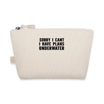 Diving - Sorry I Cant I Have Plans Underwater Divi - Bio-Täschchen - Natur - Vorne