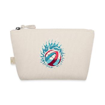 Volleyball Logo - Organic Pouch - nature - Front