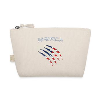 America, Claws, Cuts, Amerika, USA  - Bio-Täschchen - Natur - Vorne