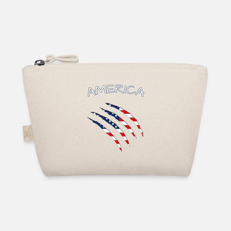 America, Claws, Cuts, Amerika, USA - Bio-Täschchen - Natur