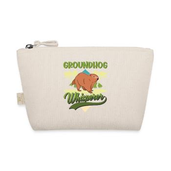 Murmeltier Flüsterer Groundhog Waldmurmeltier - Bio-Täschchen - Natur - Vorne