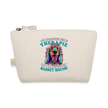 Ich brauche keine Therapie Basset Hound - Bio-Täschchen - Natur - Vorne