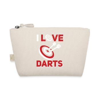 Darts Sport Club, Dartboard, Pfeil Sport Darts - Organic Pouch - nature - Front