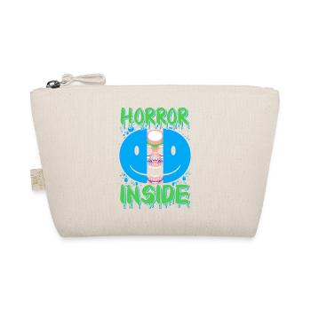 Zombie Horror Horror Film Festival + Halloween - Organic Pouch - nature - Front