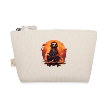 Meerkat Skater - Organic Pouch - nature - Front