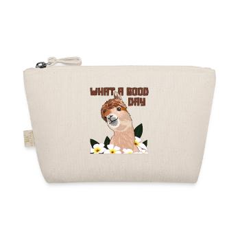 What A Good Day Pako Huacaya Lama Alpaca Breeder - Organic Pouch - nature - Front